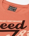Shop Men's Pink Speed Typography Oversized T-shirt