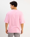 Shop Men's Pink Summer Essence Printed Oversized T-shirt-Design