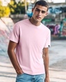 Shop Men's Pink T-shirt-Front