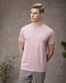Shop Men's Pink T-shirt-Front