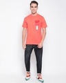 Shop Men's Peach T-shirt