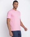 Shop Men's Pink Typography T-shirt-Design