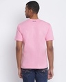 Shop Men's Pink Typography T-shirt-Full