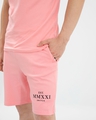 Shop Men's Pink Typography Cotton Co-ordinates