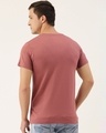 Shop Men's Pink Typography T-shirt