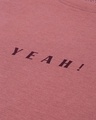 Shop Men's Pink Typography T-shirt