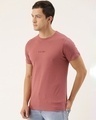 Shop Men's Pink Typography T-shirt-Design