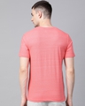 Shop Men's Pink Warm Up Typography Slim Fit T-shirt-Design