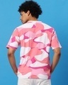 Shop Men's Pink & White Camo Oversized T-shirt-Design