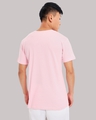 Shop Men's Pink & White Color Block T-shirt-Design