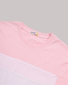 Shop Men's Pink & White Color Block T-shirt