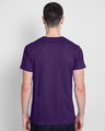 Shop Pack of 2 Men's Black & Parachute Purple T-shirt