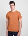 Shop Pack of 2 Men's Black & Vintage Orange T-shirt-Design