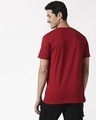Shop Pack of 2 Men's Neon Green & Cherry Red T-shirt