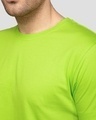 Shop Pack of 2 Men's Neon Green & Parachute Purple T-shirt