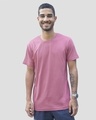 Shop Pack of 2 Men's White & Pink T-shirt-Design