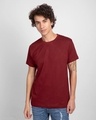 Shop Pack of 2 Men's White & Red T-shirt-Design