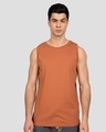 Shop Pack of 2 Men's Digi Teal & Vintage Orange Vest-Design