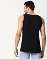 Shop Men's Plain Side Panel Vest(Black-Neon Green)-Design