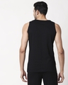 Shop Men's Plain Side Panel Vest(Black-White)-Design