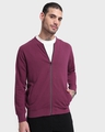 Shop Men's Plum Sweatshirt-Front