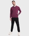 Shop Men's Plum Sweatshirt-Full