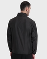 Shop Men's Black Printed Plus Size Windcheater Jacket-Design