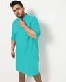 Shop Men's Plus Size Relaxed Fit Festive Kurta-Front