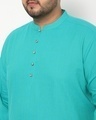 Shop Men's Plus Size Relaxed Fit Festive Kurta-Full