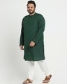 Shop Men's Plus Size Relaxed Fit Kurta-Design