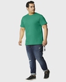 Shop Men's Verdant Green Plus Size T-shirt-Design