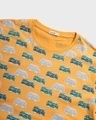 Shop Men's Popcorn Yellow AOP T-shirt