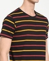 Shop Men's Popcorn Yellow Stripe T-shirt