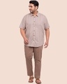 Shop Men's Printed Half Sleeves Plus Shirt