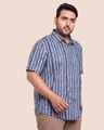 Shop Men's Printed Half Sleeves Plus Shirt-Design