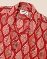 Shop Men's Printed Resort Collar Relaxed Fit Shirt