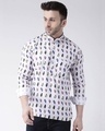 Shop Men's Printed Short Kurta