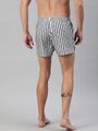 Shop Pack of 2 Men's White & Grey All Over Printed Woven Boxers-Full