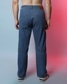 Shop Men's Prussian Blue Relaxed Fit Cargo Jeans-Design