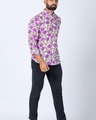 Shop Men's Purple All Over Floral Printed Shirt-Design