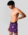 Shop Men's Purple All Over Printed Boxers-Design
