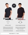 Shop Men's Purple Badass Panda Graphic Printed Oversized T-shirt-Full