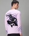 Shop Men's Purple Black Knight Graphic Printed T-shirt-Design