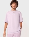 Shop Men's Purple Bwkf Oversized T-shirt-Front