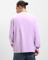 Shop Men's Purple Certified Troublemakers (TJL) Graphic Printed Oversized T-shirt-Full