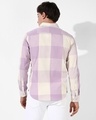 Shop Men's Purple Checked Shirt-Design