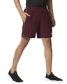 Shop Men's Purple Color Block Casual Shorts-Full