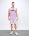 Shop Men's Purple Fear Nothing Graphic Printed Vest-Design