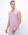 Shop Men's Purple Find Your Inner Minion Graphic Printed Vest-Design