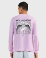 Shop Men's Purple Fist Of Khonshu Graphic Printed Oversized T-shirt-Design
